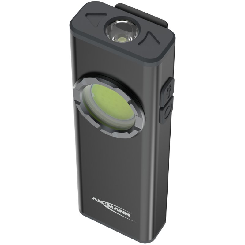 ANSMANN Smart Booster LED rechargeable work light, black, 1250 lumens