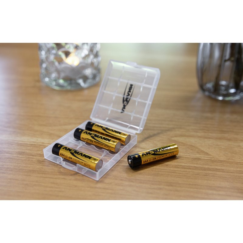 ANSMANN Li-Ion rechargeable battery Micro AAA, rechargeable via USB-C, 8 pieces
