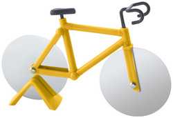 Metaltex Fun Kitchen pizza cutter, yellow, 180 x 37 x 125 mm