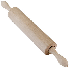 Metaltex Teigrolle 5, beechwood, 420 x 55 mm