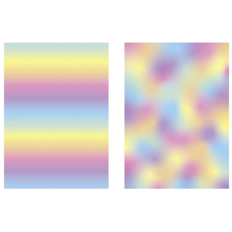 folia Regenbogenfotokarton, 500×700 mm, 10 vel