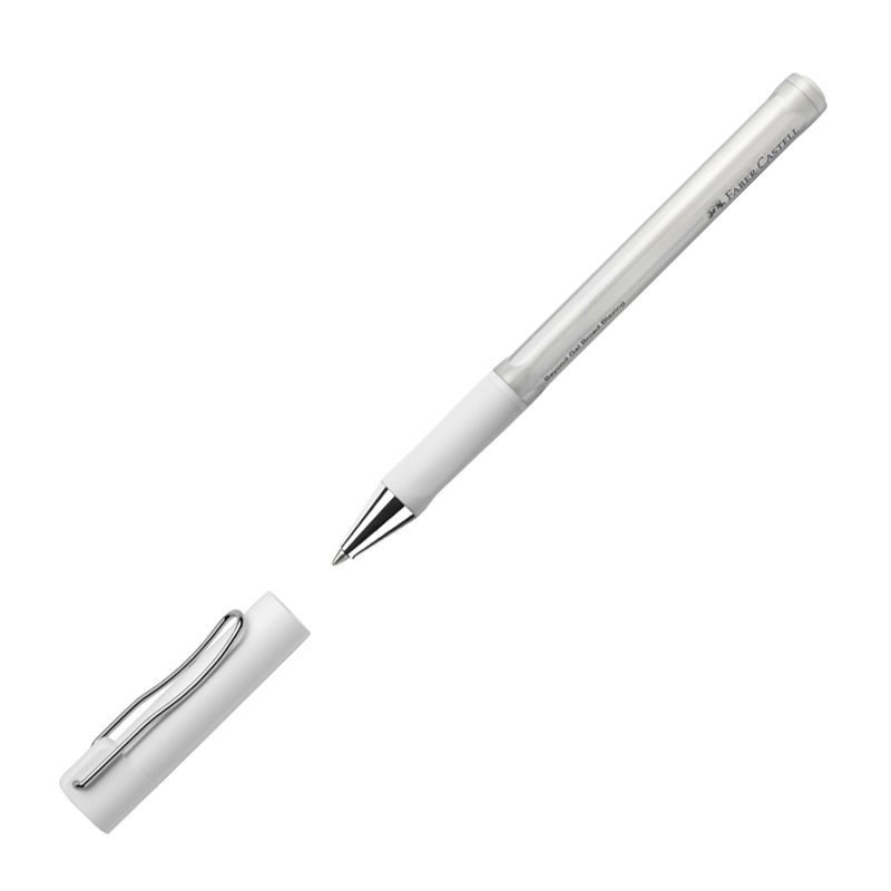 Faber-Castell Gelroller BEYOND, navulbaar, wit, 0,6 mm