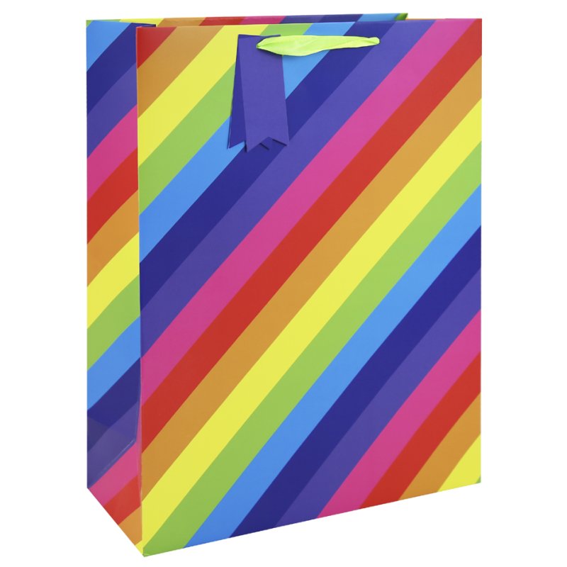 Clairefontaine gift bag Rainbow, large, 330×150×455 mm