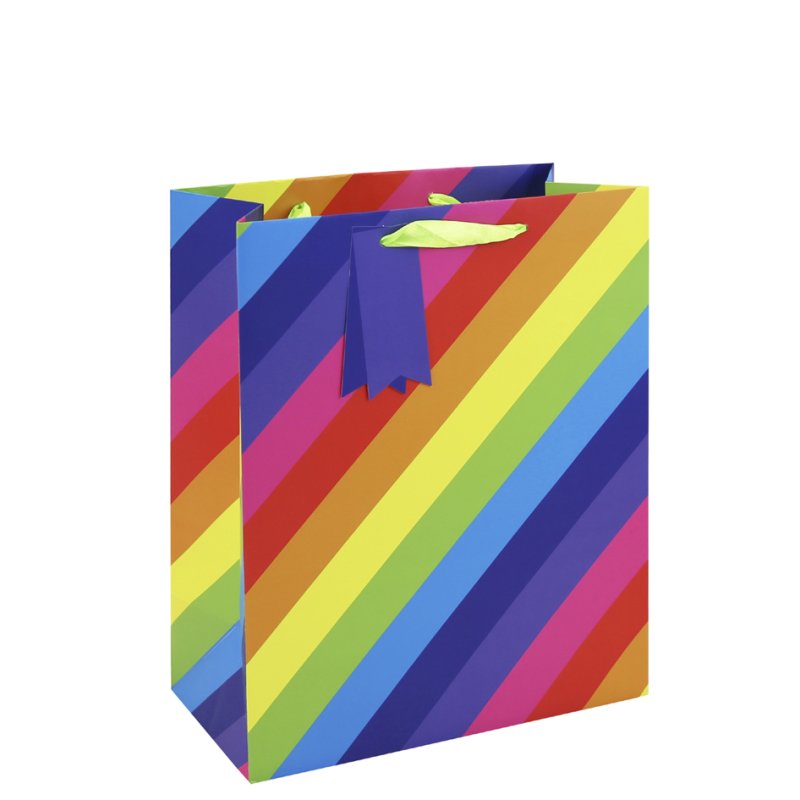 Clairefontaine gift bag Rainbow, large, 330×150×455 mm