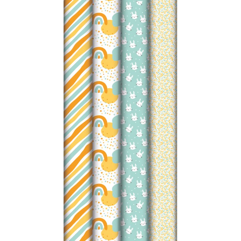 Clairefontaine wrapping paper Welcome Back, 700 mm x 2.0 m, 30 rolls