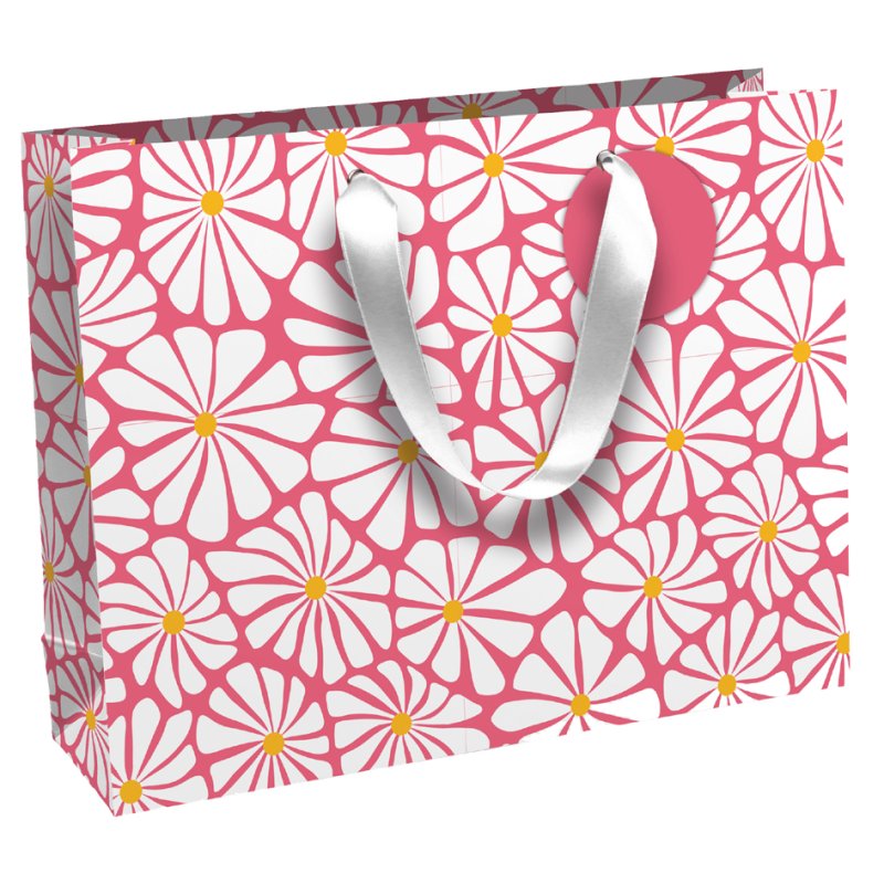 Clairefontaine gift bag Sunny Flowers, medium, 265×140×330 mm
