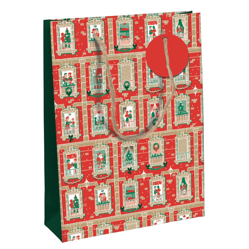Clairefontaine Christmas gift bag Esprit de Noël, large, coated paper 210 g/m²
