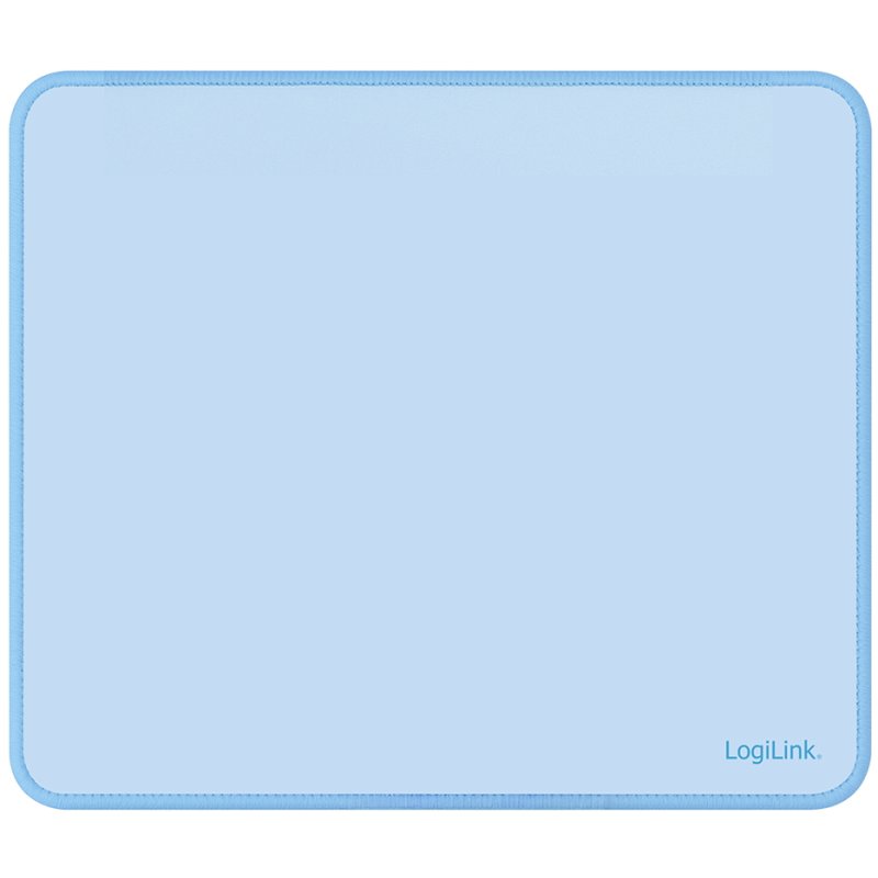 LogiLink tapis de souris rose, étanche, 250 x 220 mm, nylon-polyester