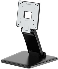 LogiLink touchscreen monitor holder with base, black, 17-27 inch, 6.5 kg, VESA 75x75 and 100x100