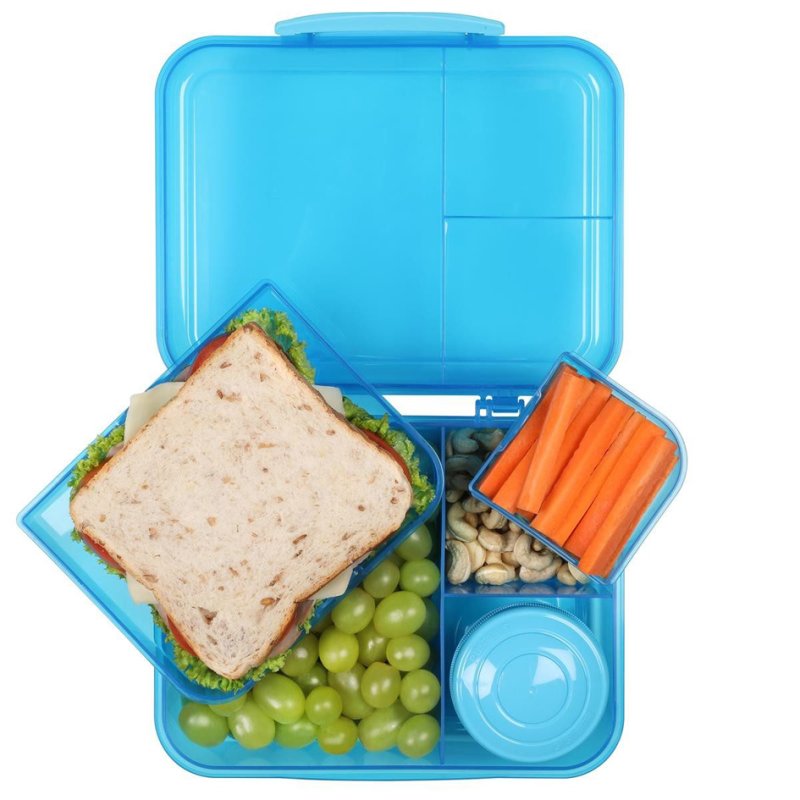 Sistema Bento TO GO, 1,65 liter, gesorteerde kleuren, gerecycled polypropyleen