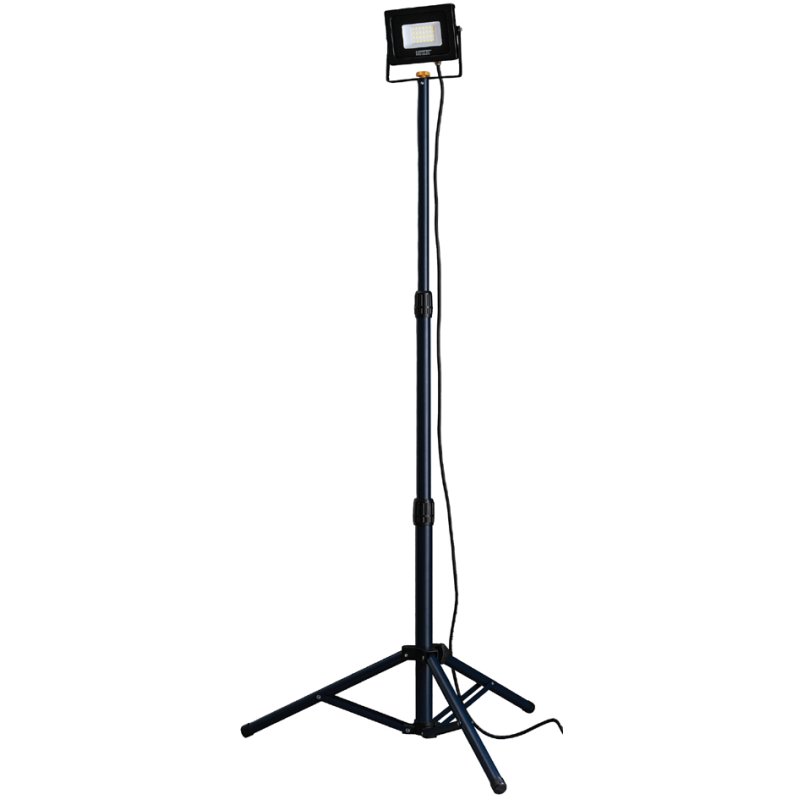 Rapid LED-werklamp THE PAINTER set incl. statief, zwart/blauw, 20 W, 2.000 lm