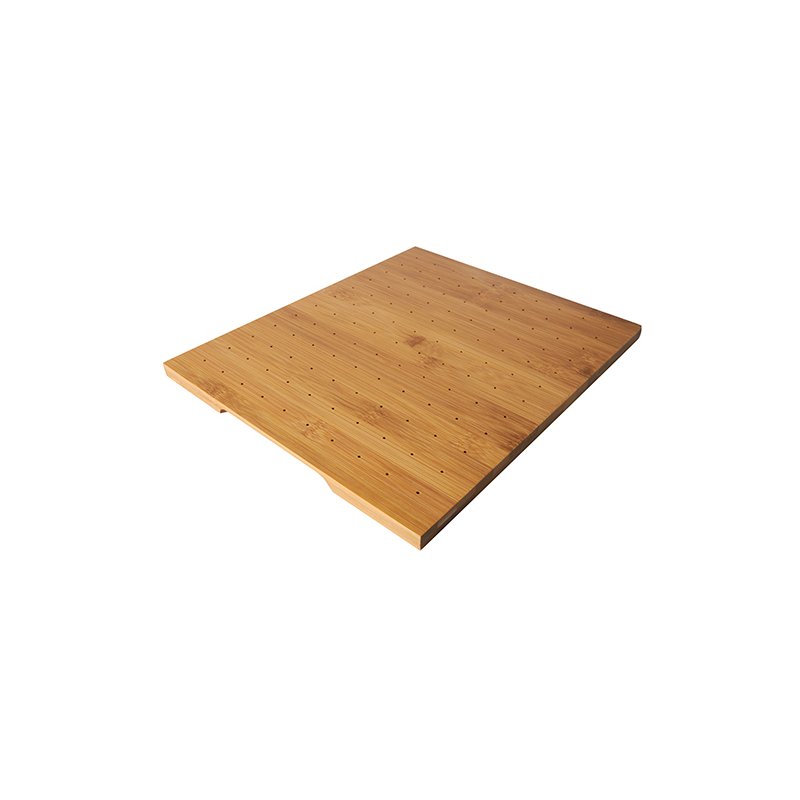 PAPSTAR plateau de présentation amuse-bouche piques, bambou, 250×300 mm, 120 trous