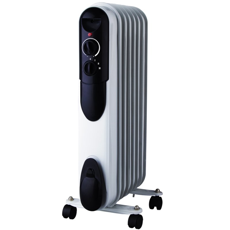Little balance Radia oliekachel, 1500 W, wit, 7 ribben