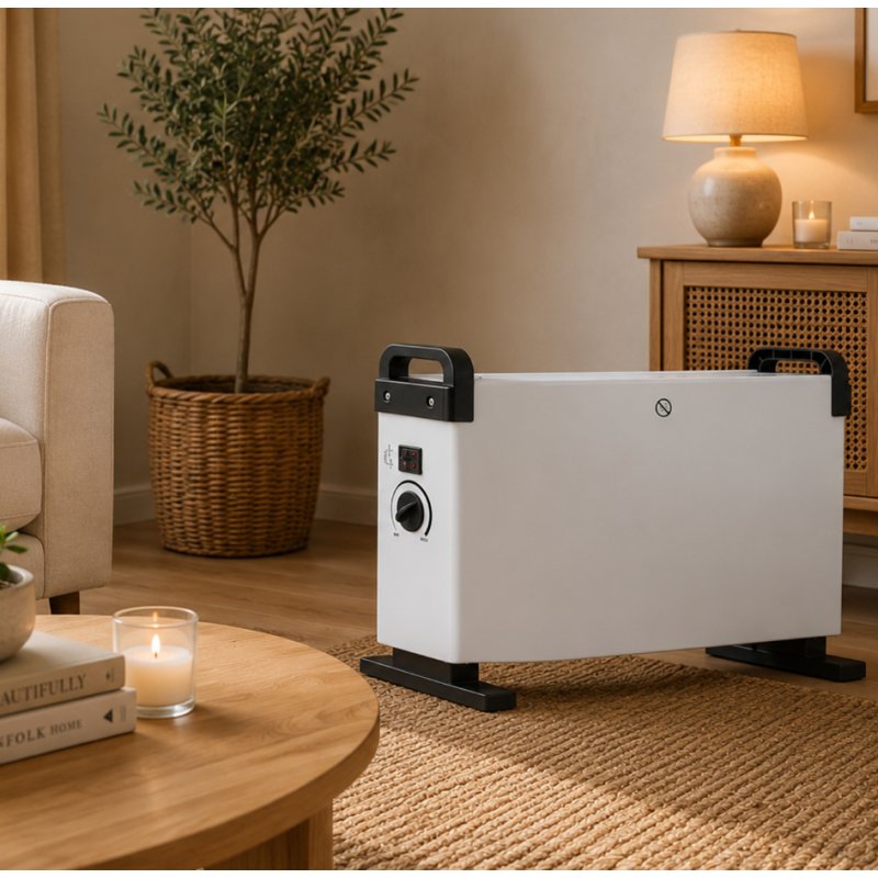 Little Balance EASY convecteur, blanc, 2 000 W, 3 niveaux de puissance