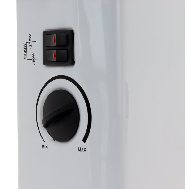 Little Balance EASY convecteur, blanc, 2 000 W, 3 niveaux de puissance
