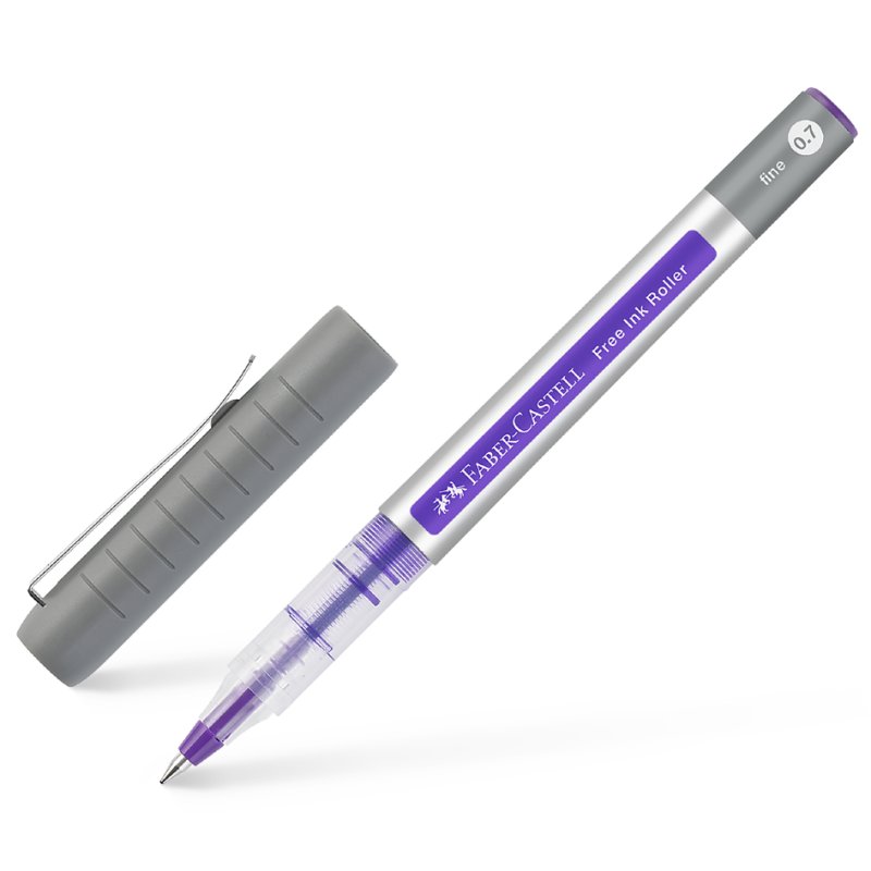 FABER-CASTELL rollerpen Free Ink Fine, groen, 0,4 mm