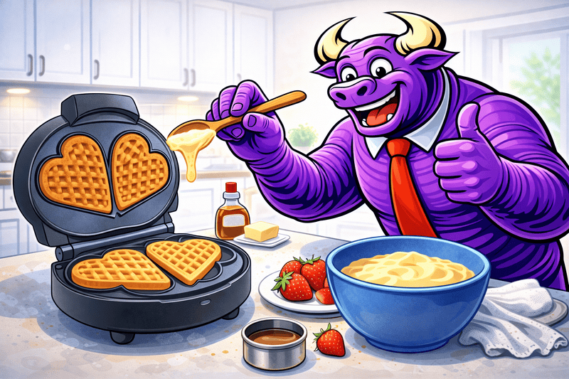 Wafels bakken voor geluk: SEVERIN WA 2125 & een goed doel