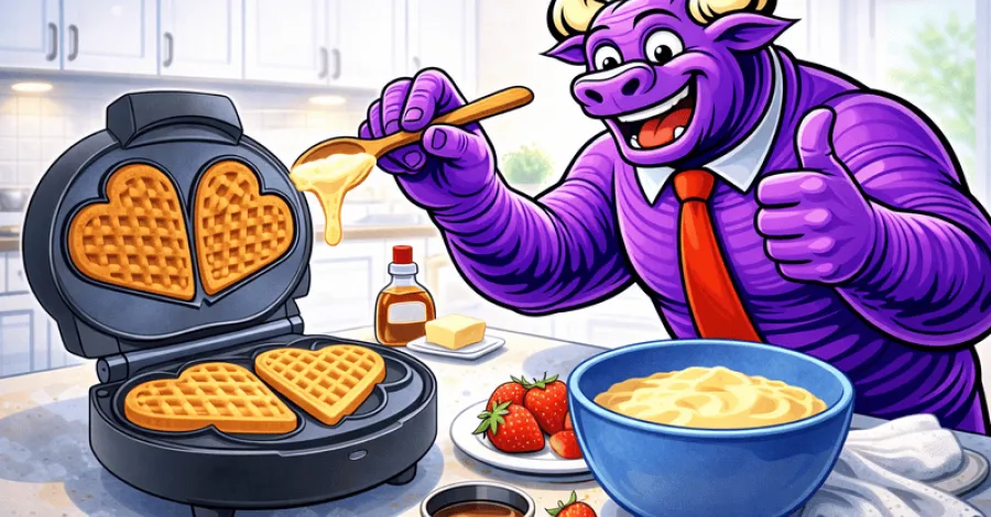 Wafels bakken voor geluk: SEVERIN WA 2125 & een goed doel
