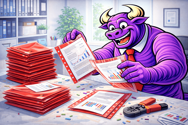 LEITZ Super Premium insteekhoezen: rood én onverwoestbaar!