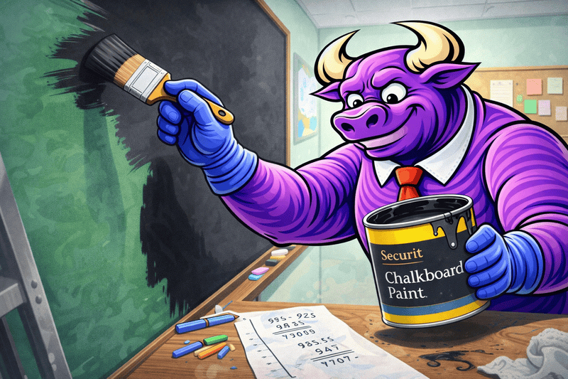 Schoolbordverf van Securit: maak van alles een schoolbord!