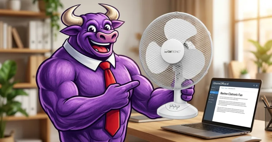 CLATRONIC Tafelventilator VL 3602: Koel Blijven op Kantoor!