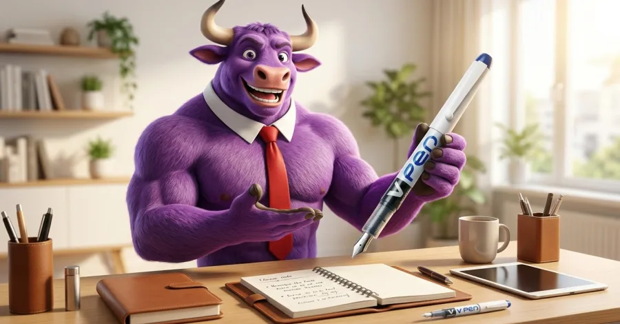 PILOT V-Pen wegwerp vulpen met wisbare inkt: schrijven zonder spijt!