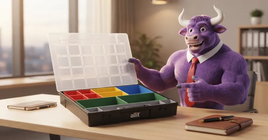 allit assortimentsdoos EuroPlus Flex 37-27: chaos de baas!