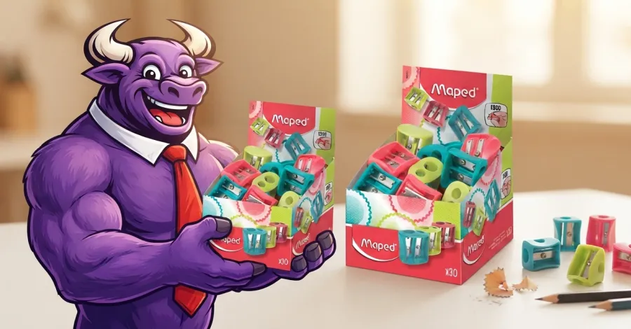 Maped Dubbele Puntenslijper Vivo: slijpen wordt een feestje!